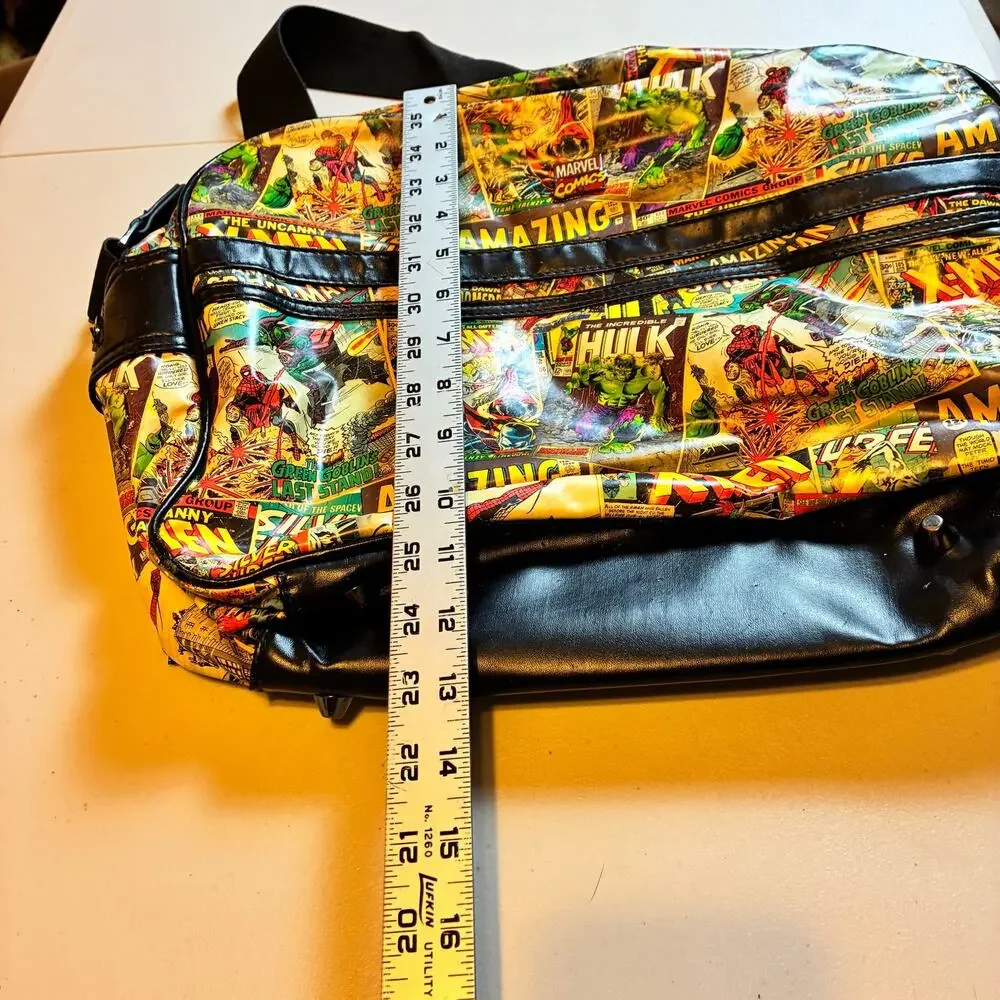 Marvel Comics Messenger Bag Spider-Man X-Men Hulk Laptop Crossbody Comic Con